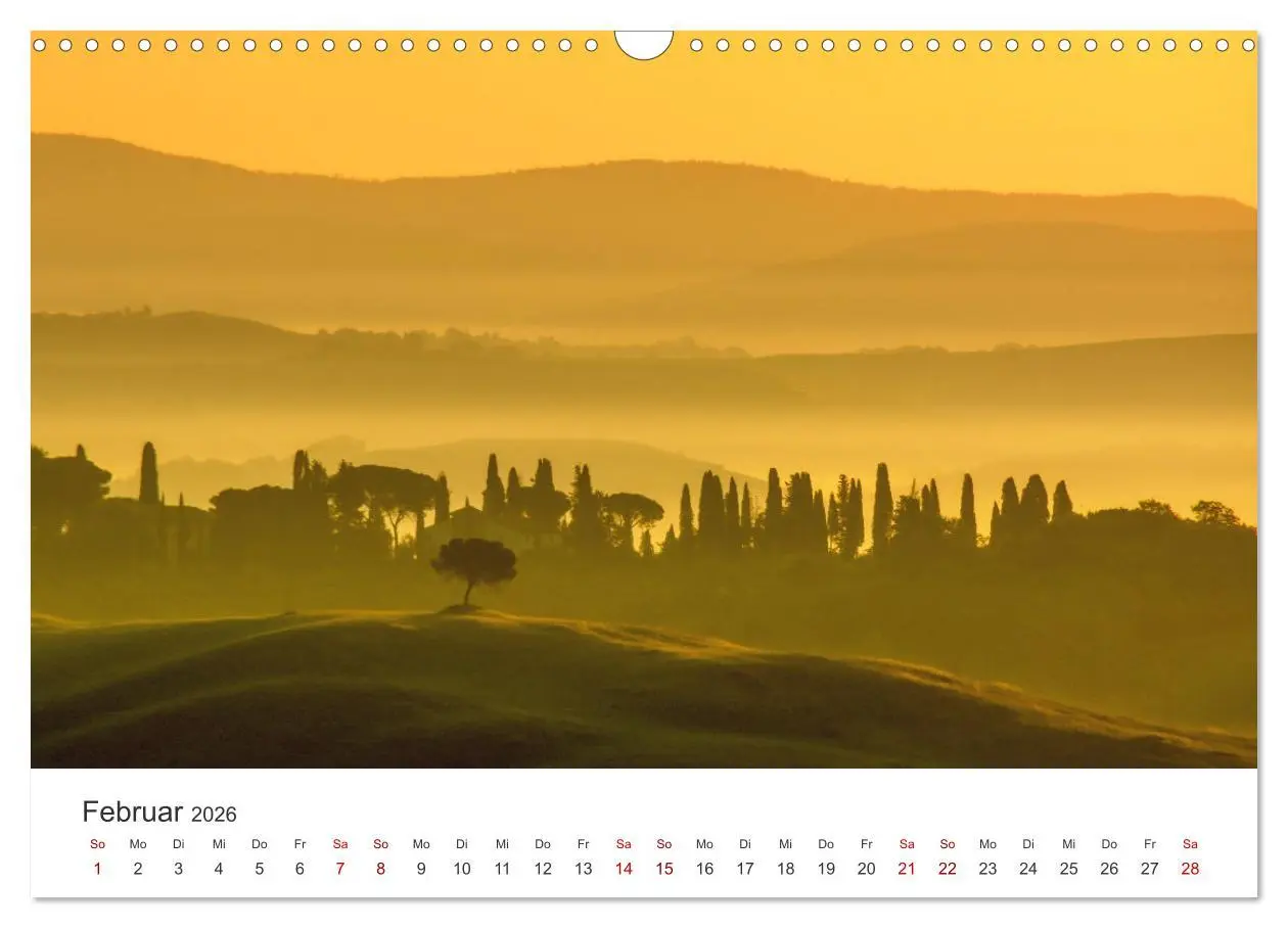Bild: 9783457572924 | Südliche Toskana (Wandkalender 2026 DIN A3 quer), CALVENDO...