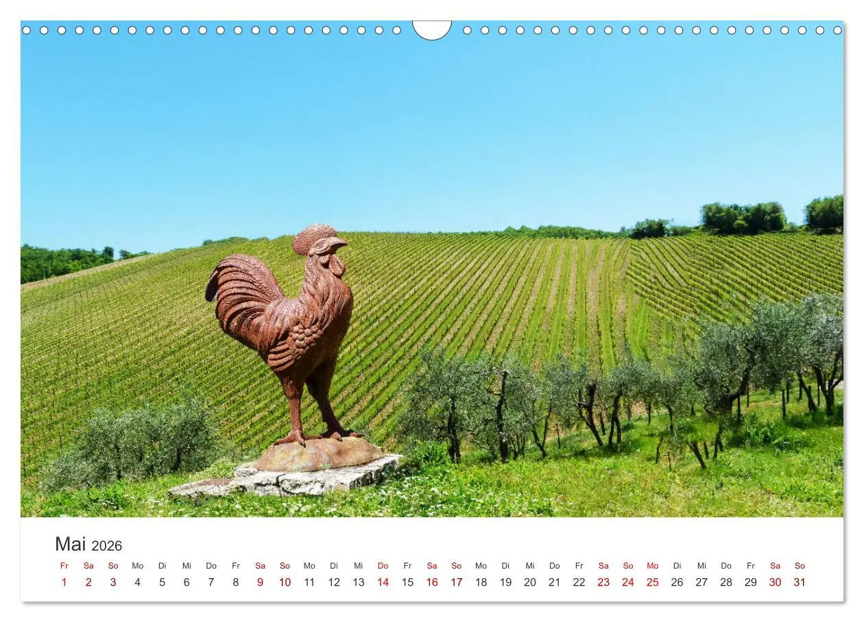 Bild: 9783457572924 | Südliche Toskana (Wandkalender 2026 DIN A3 quer), CALVENDO...