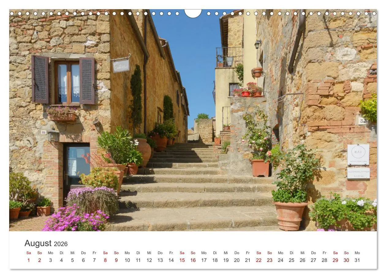 Bild: 9783457572924 | Südliche Toskana (Wandkalender 2026 DIN A3 quer), CALVENDO...