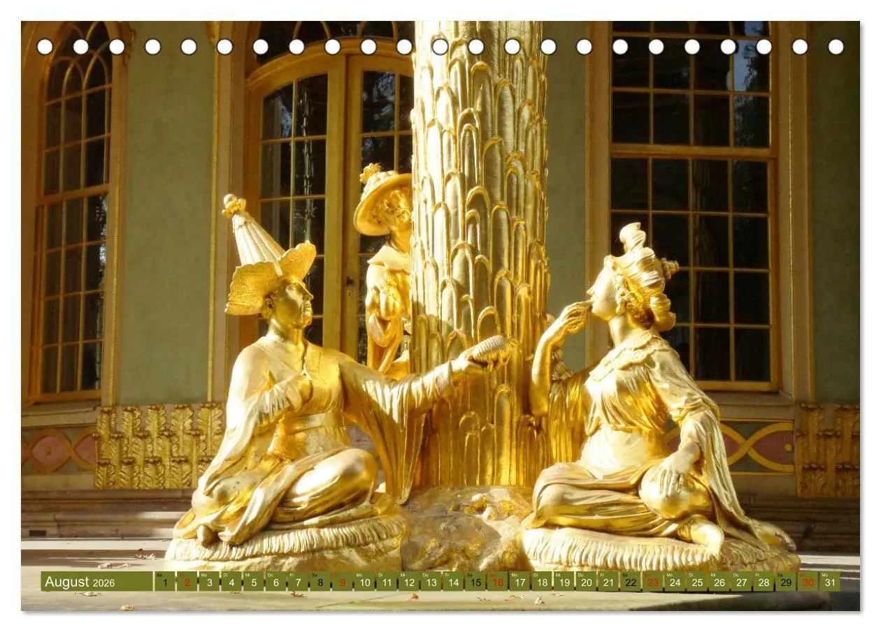 Bild: 9783457642924 | Rund um Schloss Sanssouci (Tischkalender 2026 DIN A5 quer),...