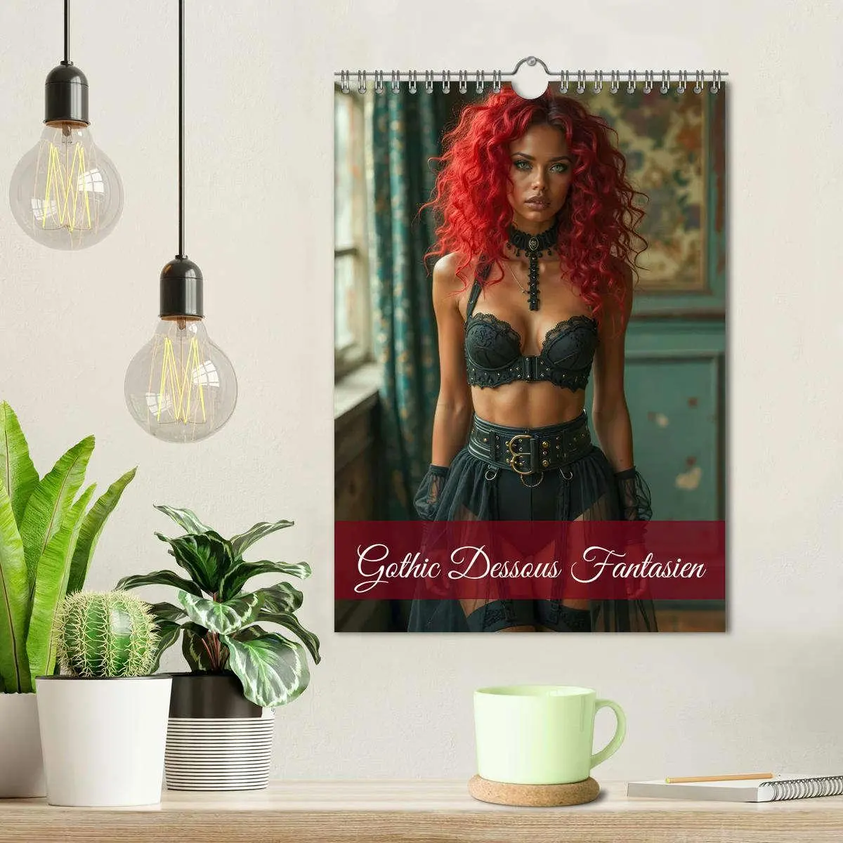 Bild: 9783516592924 | Gothic Dessous Fantasien (Wandkalender 2026 DIN A4 hoch), CALVENDO...