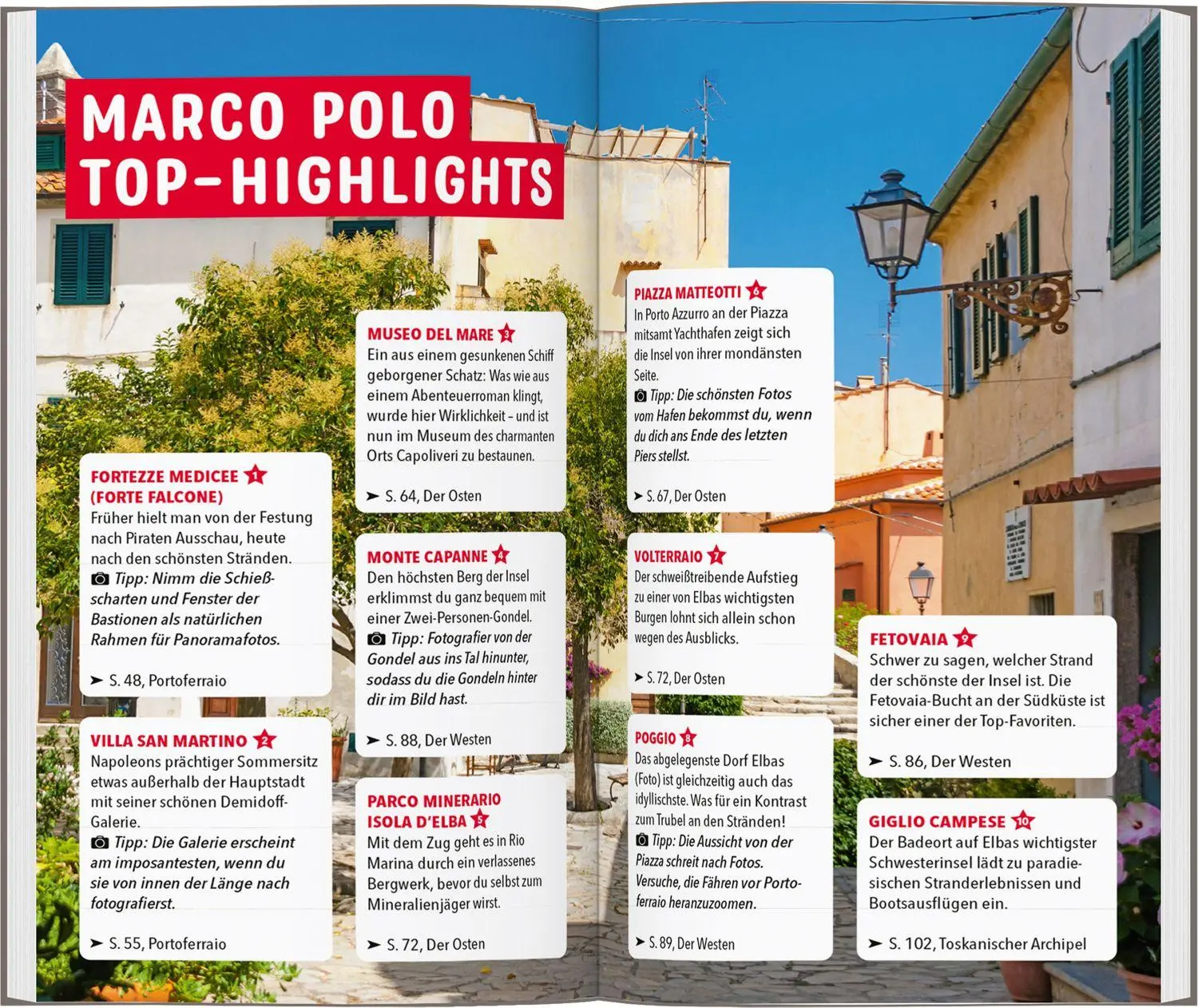 Bild: 9783829742924 | MARCO POLO Reiseführer Elba, Toskanischer Archipel | Fleschhut | Buch