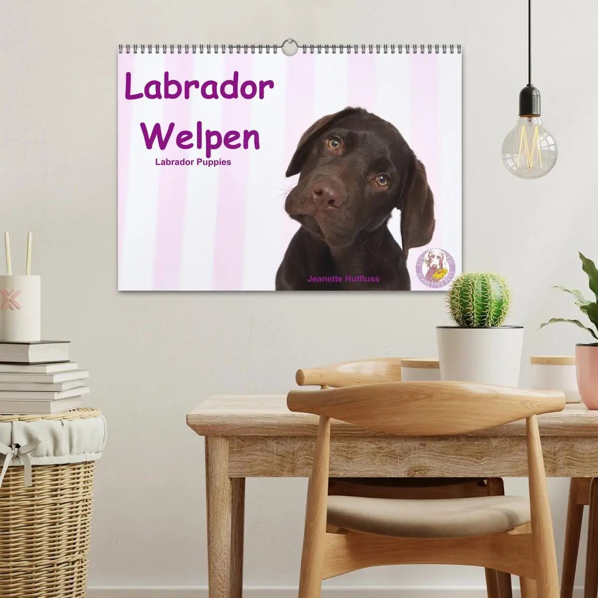Bild: 9783457773024 | Labrador Welpen - Labrador Puppies (Wandkalender 2026 DIN A3 quer),...