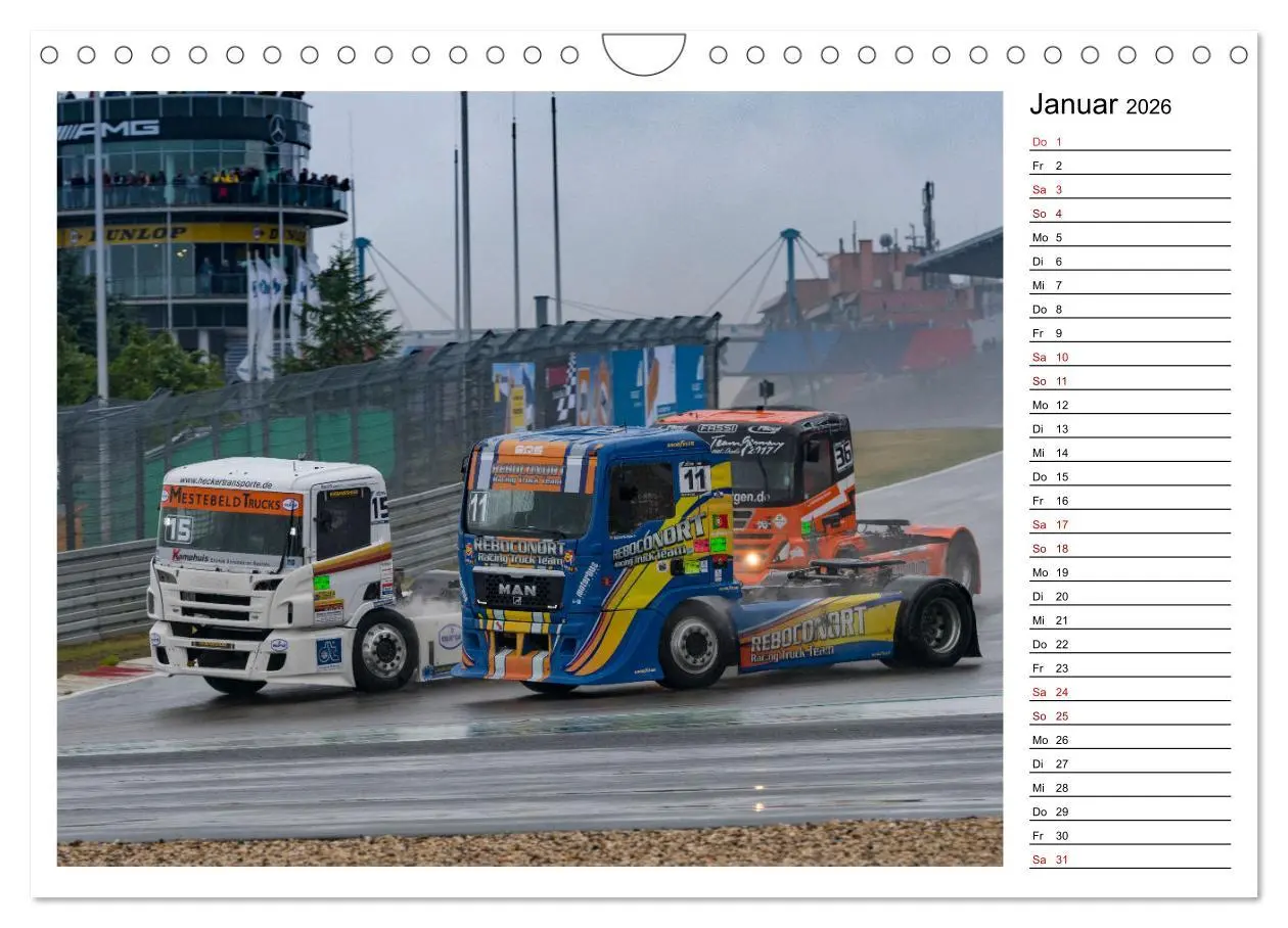 Bild: 9783457843024 | Truck Racing am Nürburgring (Wandkalender 2026 DIN A4 quer),...