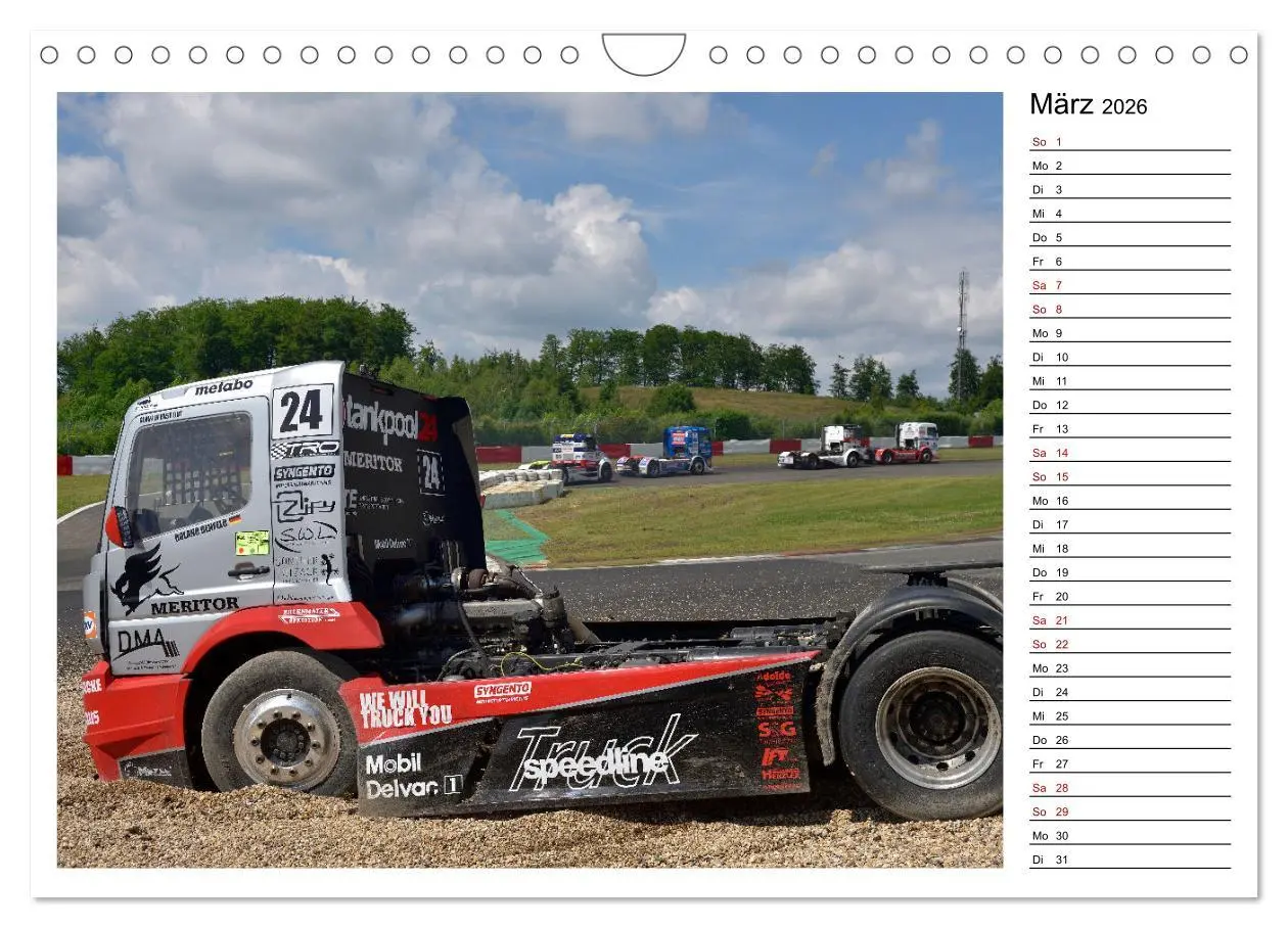 Bild: 9783457843024 | Truck Racing am Nürburgring (Wandkalender 2026 DIN A4 quer),...
