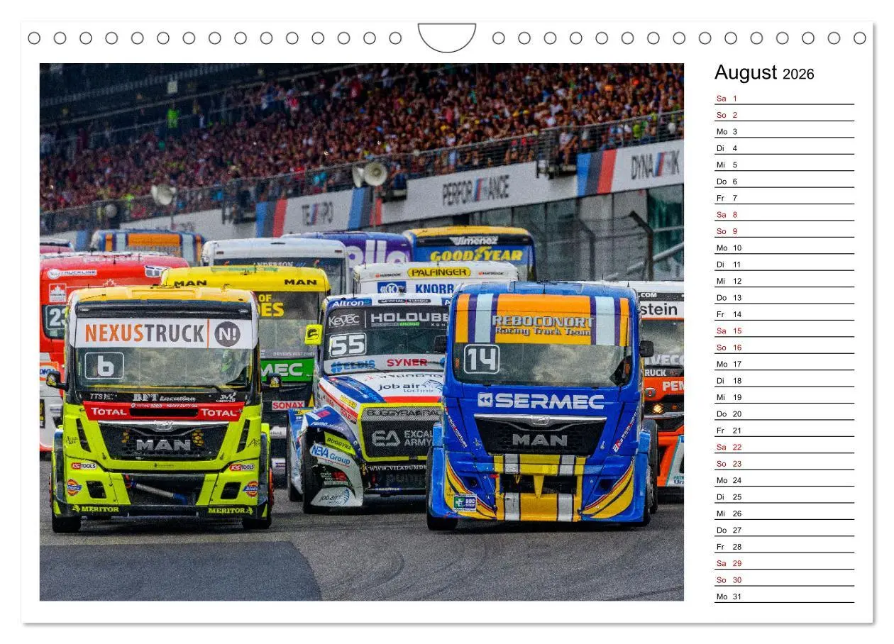 Bild: 9783457843024 | Truck Racing am Nürburgring (Wandkalender 2026 DIN A4 quer),...
