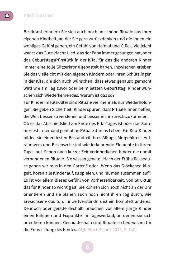 Bild: 9783834653024 | Rituale in der Kita | Vertrauen schaffen &amp; Orientierung geben | Buch