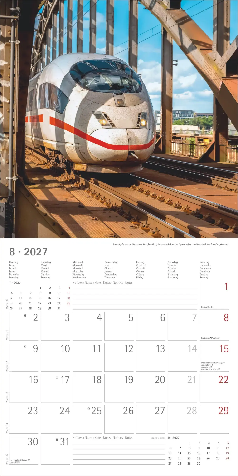 Bild: 4069095013124 | Eisenbahnen 2027 | Neumann Verlage GmbH &amp; Co KG | Kalender | 14 S.