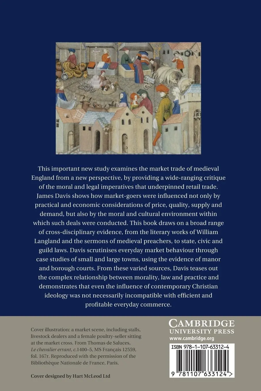 Rückseite: 9781107633124 | Medieval Market Morality | James Davis | Taschenbuch | Englisch | 2013