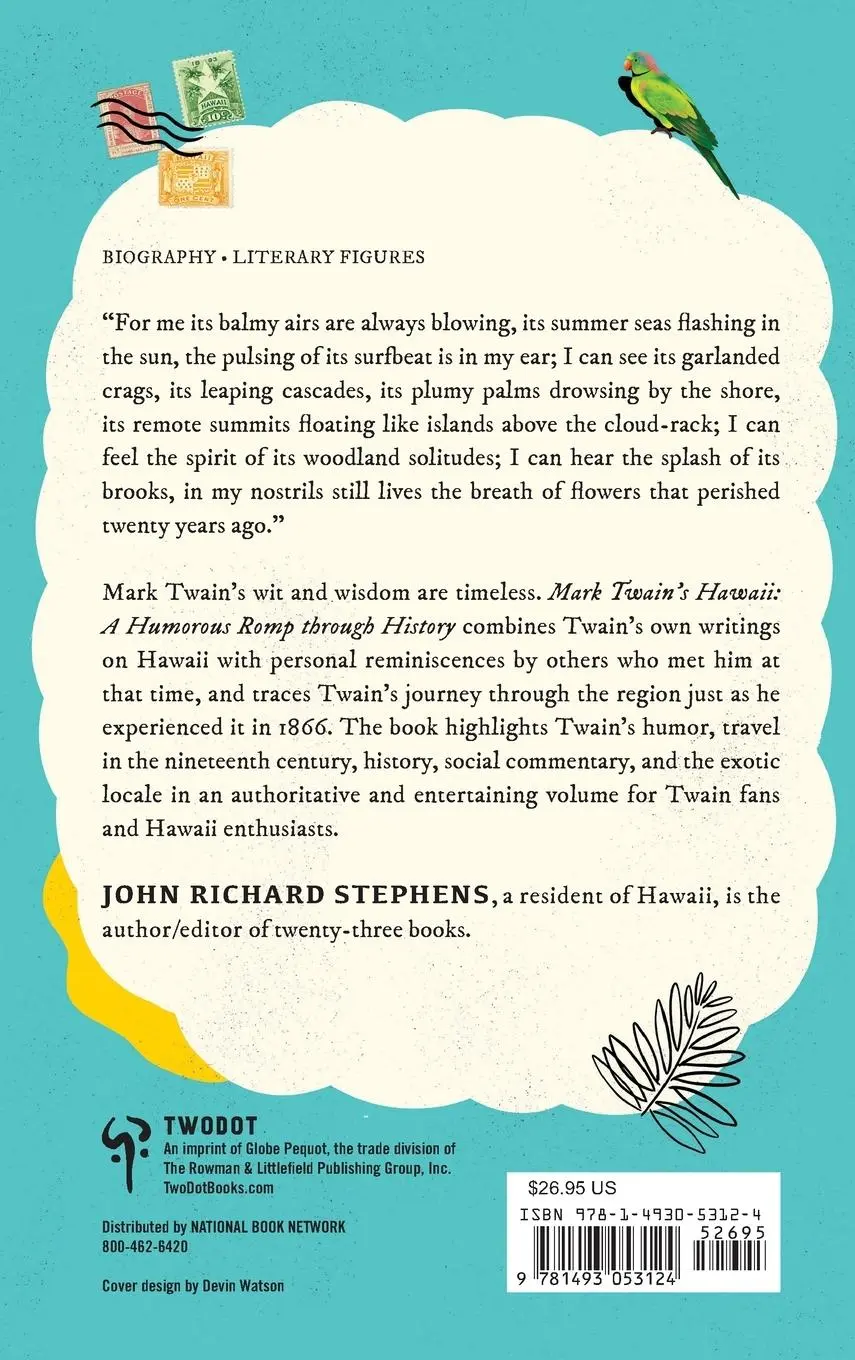 Rückseite: 9781493053124 | Mark Twain's Hawaii | A Humorous Romp through History | Mark Twain