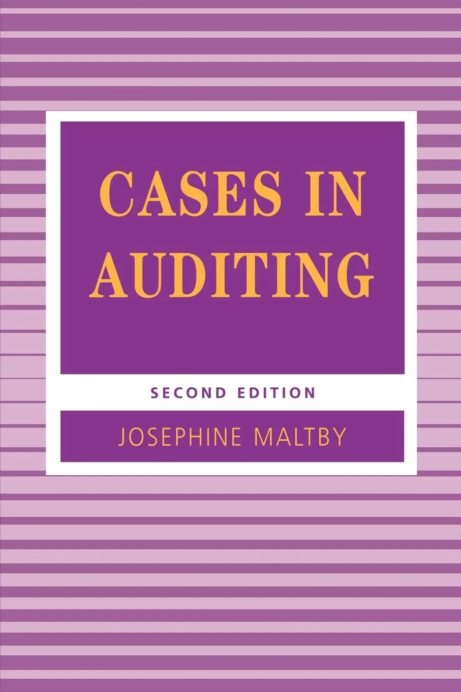 Cover: 9781853963124 | Cases in Auditing | Josephine Maltby | Taschenbuch | Englisch | 2001