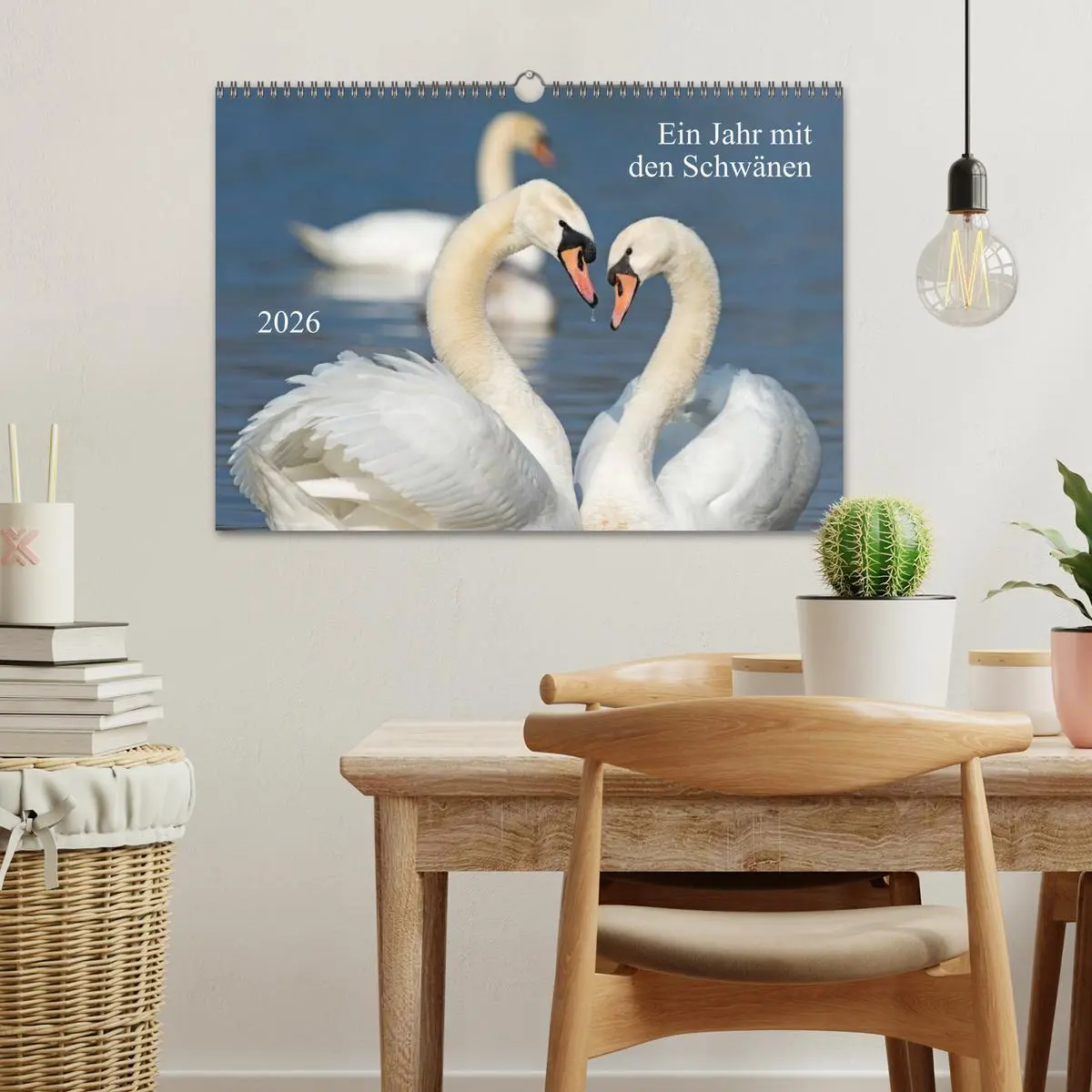 Bild: 9783516093124 | Ein Jahr mit den Schwänen (Wandkalender 2026 DIN A3 quer), CALVENDO...