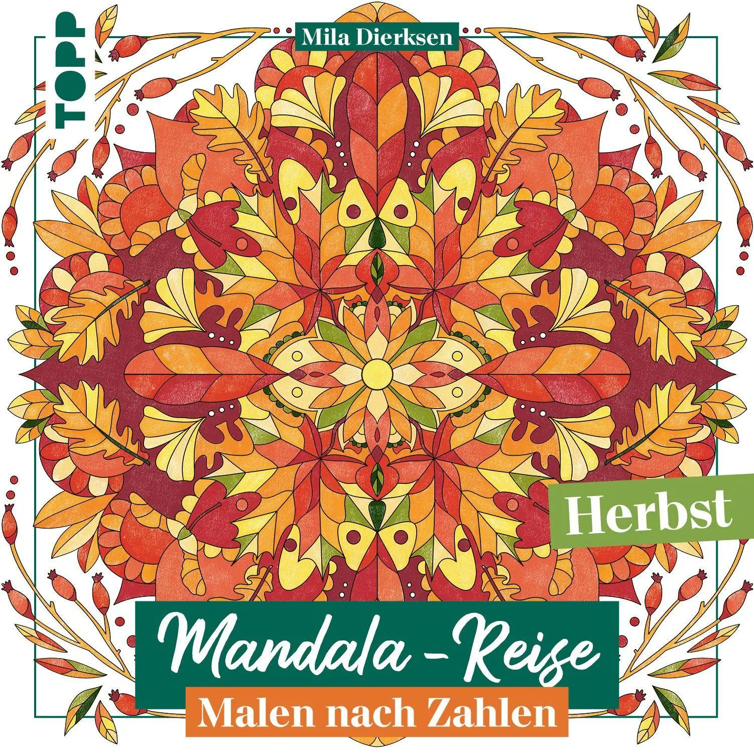 Cover: 9783735883124 | Mandala-Reise Herbst | Mila Dierksen | Taschenbuch | 64 S. | Deutsch