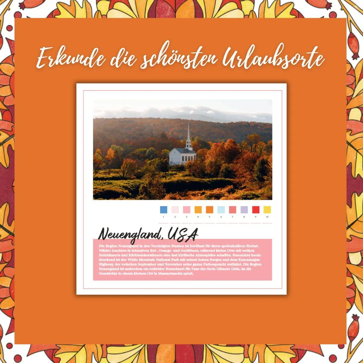 Bild: 9783735883124 | Mandala-Reise Herbst | Mila Dierksen | Taschenbuch | 64 S. | Deutsch