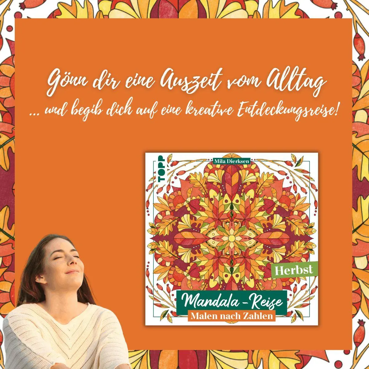 Bild: 9783735883124 | Mandala-Reise Herbst | Mila Dierksen | Taschenbuch | 64 S. | Deutsch
