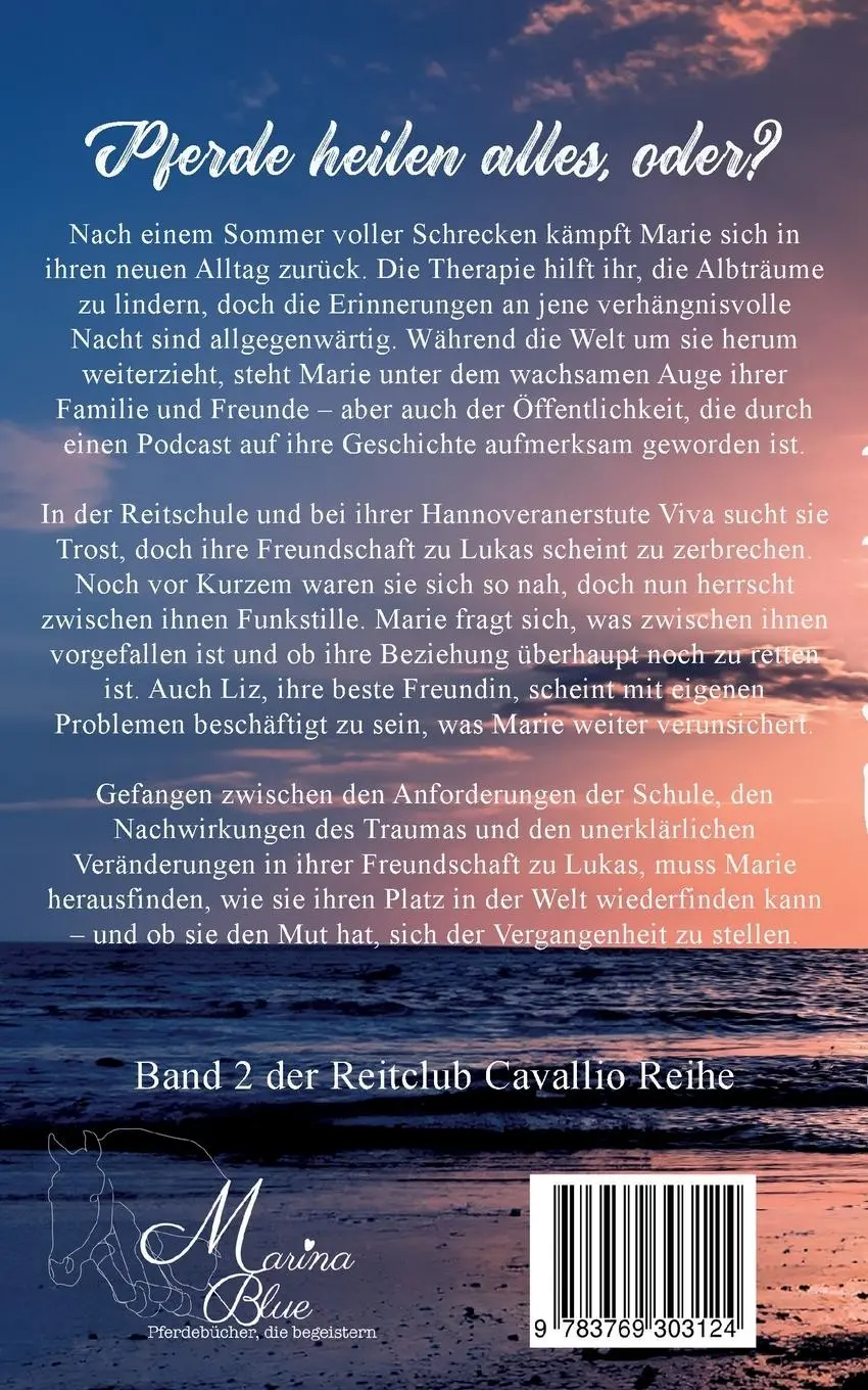 Rückseite: 9783769303124 | Reitclub Cavallio: Verfolgt | Marina Blue | Taschenbuch | Paperback