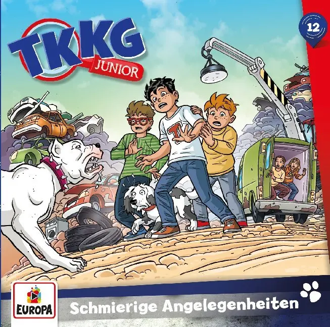 Cover: 9783803263124 | TKKG Junior - Schmierige Angelegenheiten. Tl.12, 1 Audio-CD | Vogel