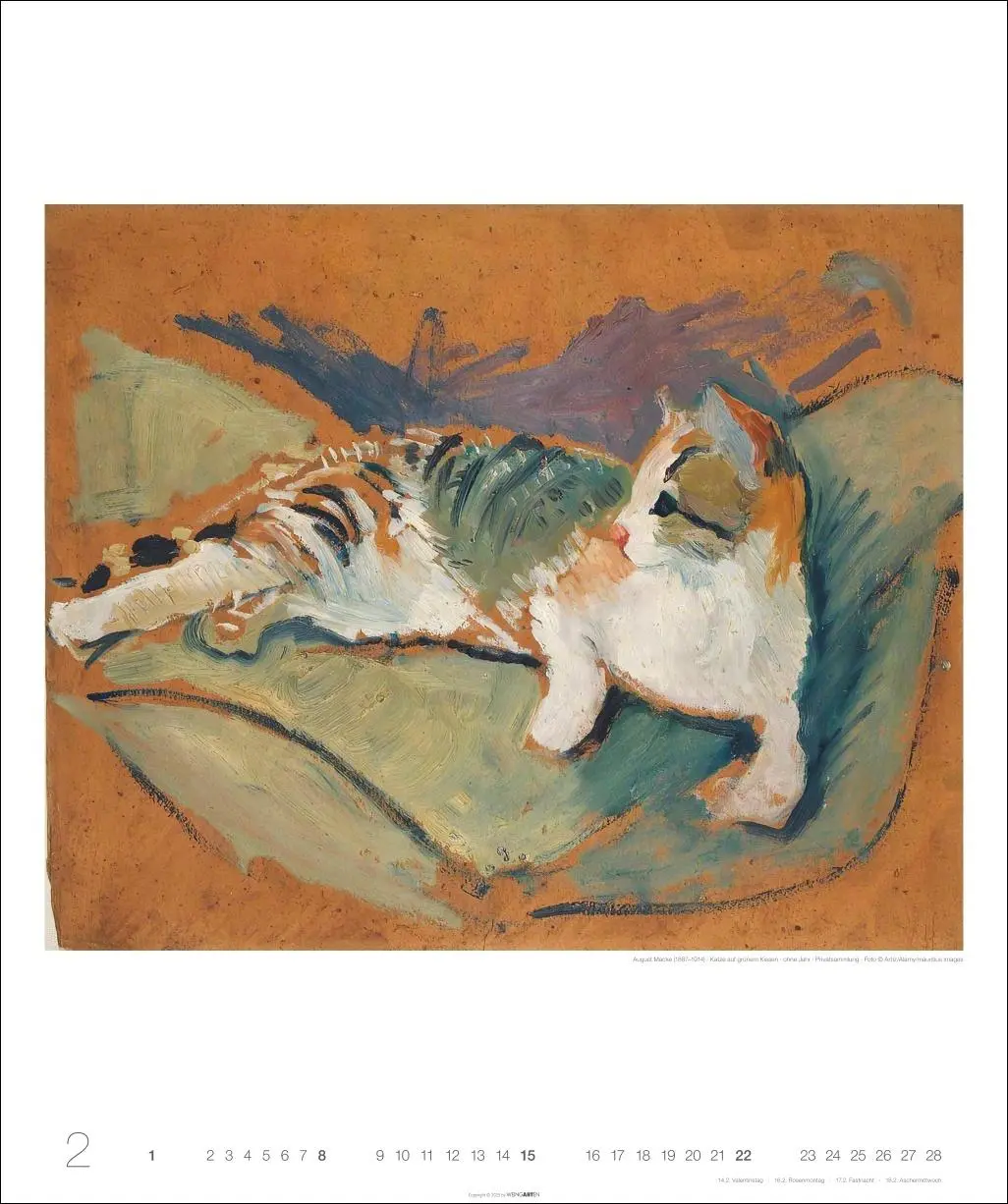 Bild: 9783839903124 | Katzen in der Kunst Edition Kalender 2026 | Bonnard | Kalender | 14 S.
