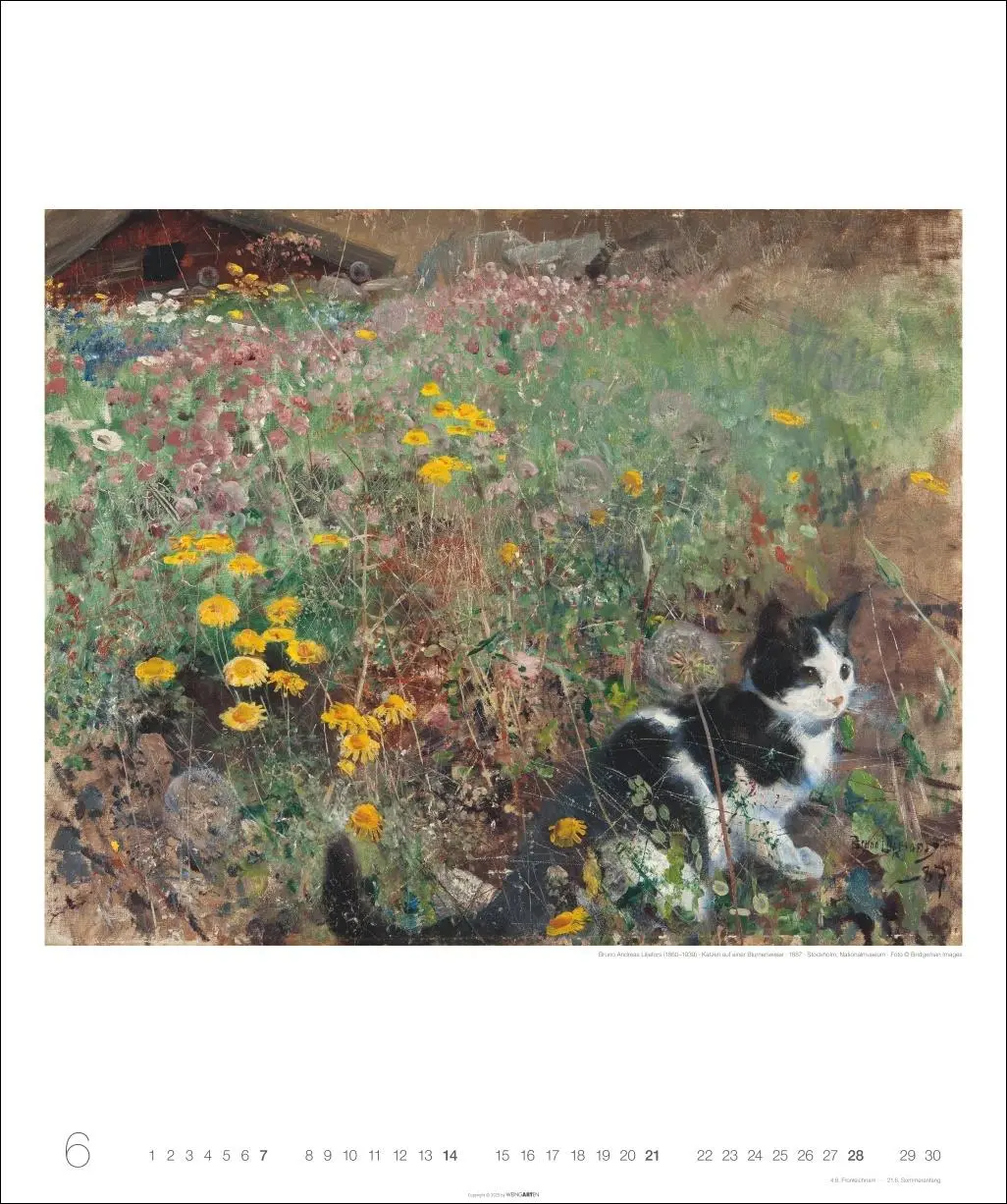 Bild: 9783839903124 | Katzen in der Kunst Edition Kalender 2026 | Bonnard | Kalender | 14 S.