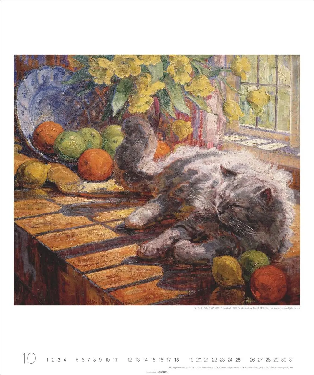 Bild: 9783839903124 | Katzen in der Kunst Edition Kalender 2026 | Bonnard | Kalender | 14 S.