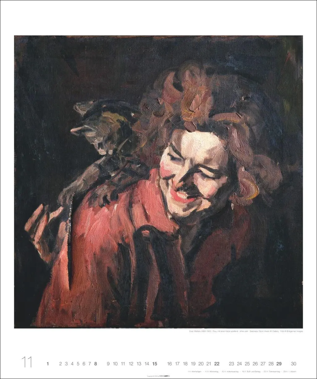 Bild: 9783839903124 | Katzen in der Kunst Edition Kalender 2026 | Bonnard | Kalender | 14 S.