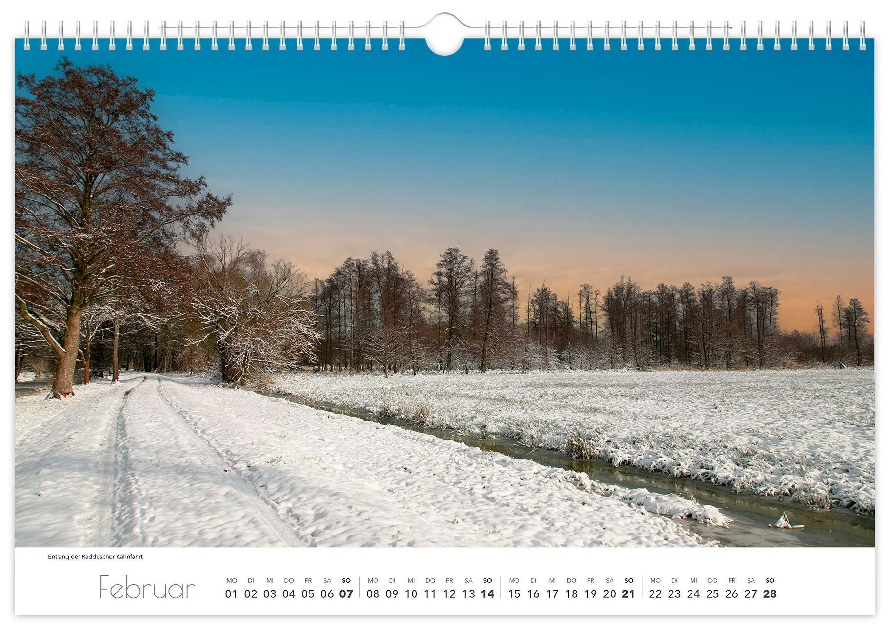 Bild: 9783912303124 | Kalender Spreewald 2027 | Peter Becker 45 x 30 cm weißes Kalendarium