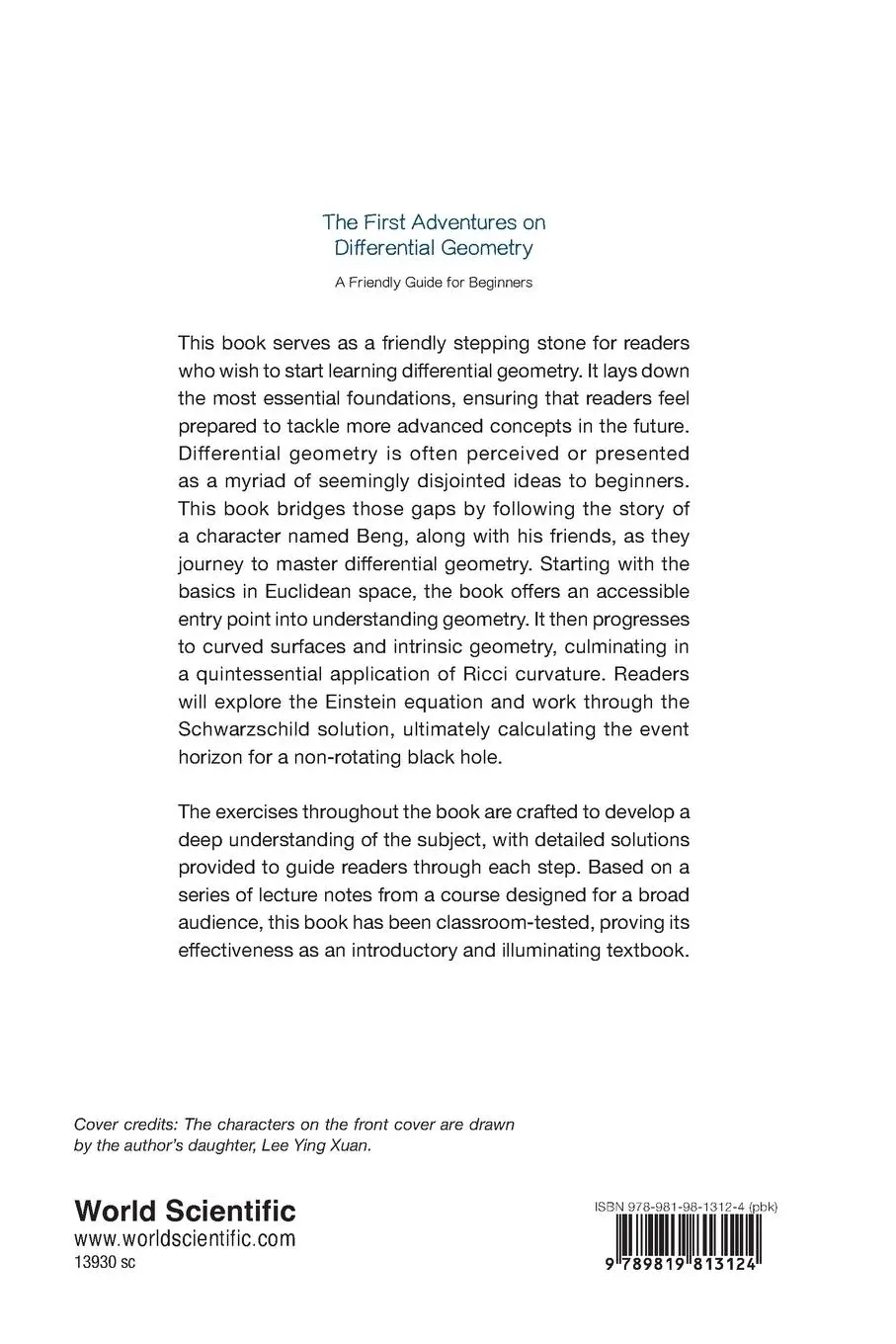 Rückseite: 9789819813124 | FIRST ADVENTURES ON DIFFERENTIAL GEOMETRY, THE | Hwee Kuan Lee | Buch