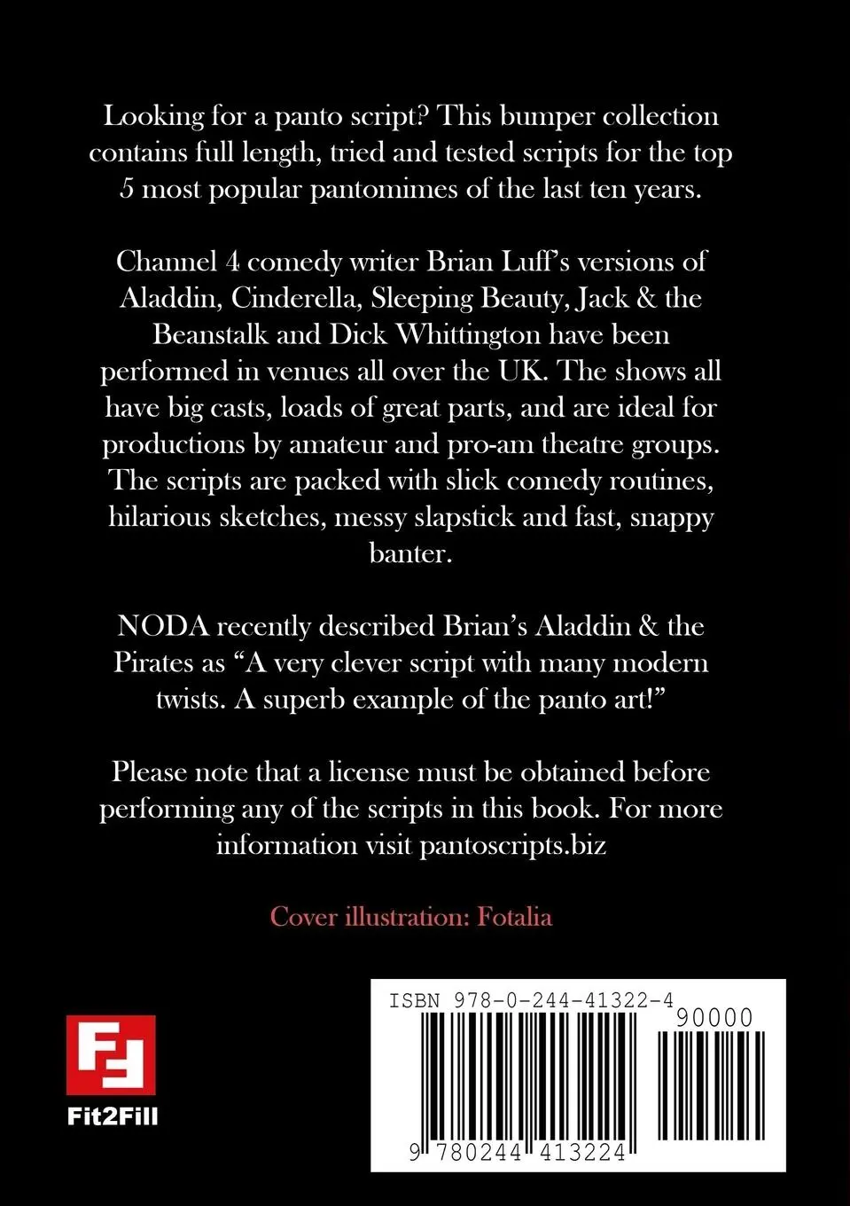 Rückseite: 9780244413224 | The Big Book of Panto Scripts | Brian Luff | Taschenbuch | Englisch