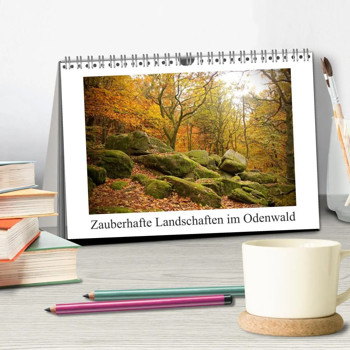 Bild: 9783457753224 | Zauberhafte Landschaften im Odenwald (Tischkalender 2026 DIN A5...