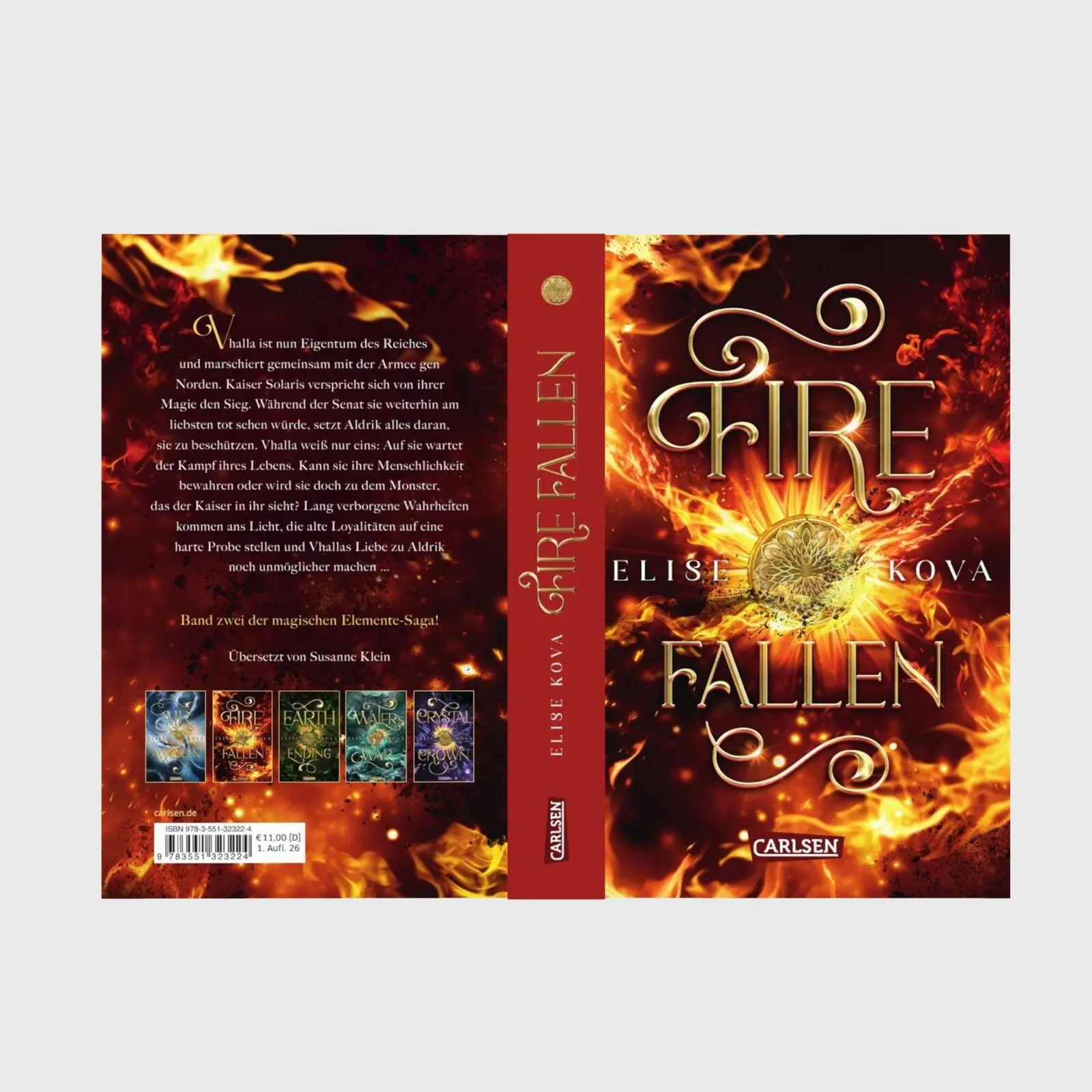 Bild: 9783551323224 | Fire Fallen (Die Chroniken von Solaris 2) | Elise Kova | Taschenbuch