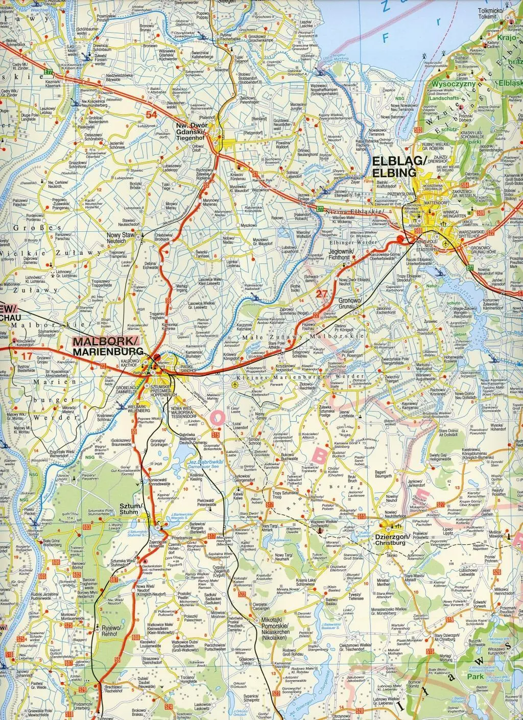 Bild: 9783931103224 | Höfer Straßenkarte PL 011 Polen - West-Ost-Preussen 1:200.000 | Höfer