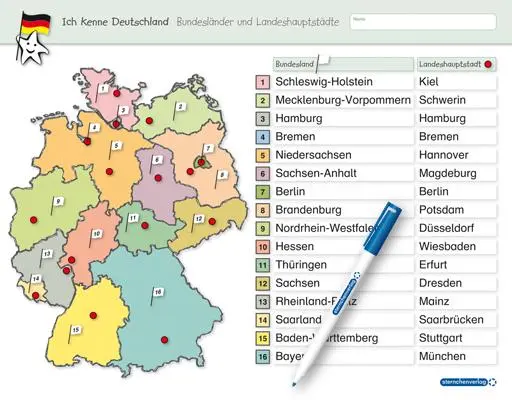 Cover: 9783939293224 | Ich kenne Deutschland - Bundesländer und Landeshauptstädte | Langhans