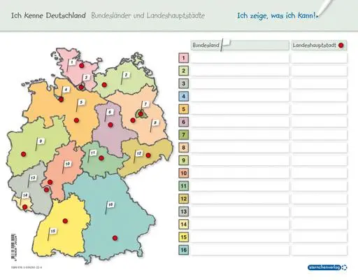 Rückseite: 9783939293224 | Ich kenne Deutschland - Bundesländer und Landeshauptstädte | Langhans