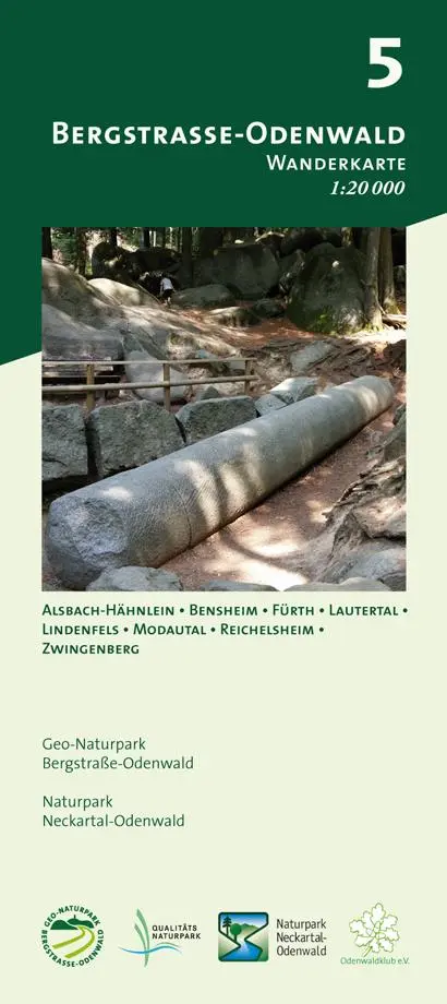Cover: 9783947593224 | Blatt 5, Bergstraße-Odenwald | Bergstraße-Odenwald (u. a.) | 2 S.