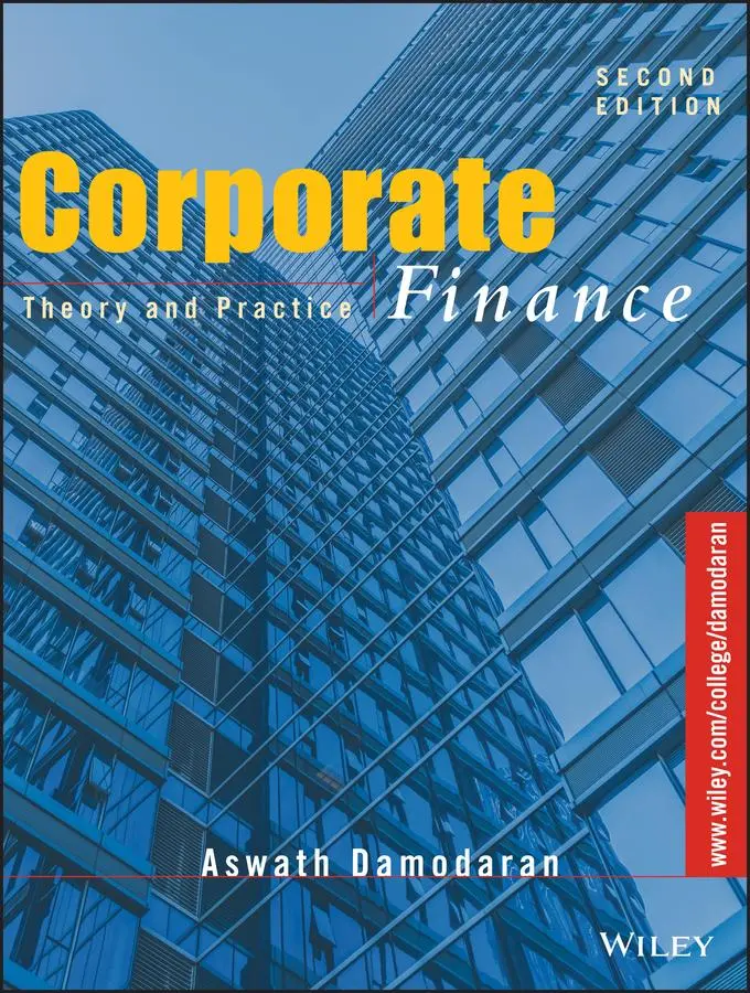Cover: 9780471283324 | Corporate Finance | Theory and Practice | Aswath Damodaran | Buch