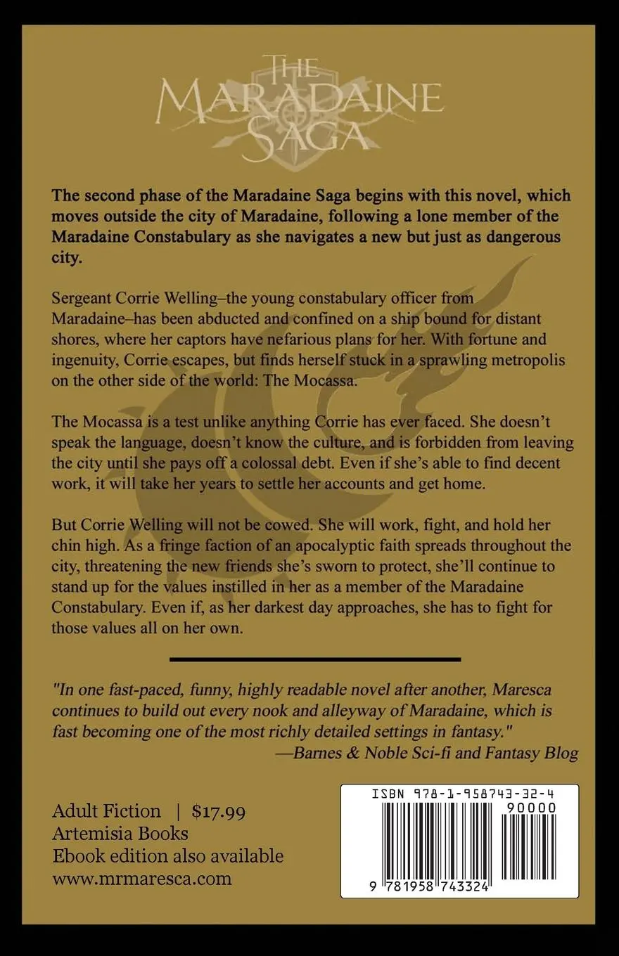 Rückseite: 9781958743324 | An Unintended Voyage | Marshall Ryan Maresca | Taschenbuch | Englisch