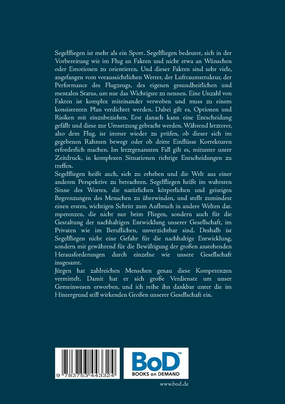 Rückseite: 9783753443324 | Jürgen | Hermann R. Bolz | Taschenbuch | Paperback | 128 S. | Deutsch