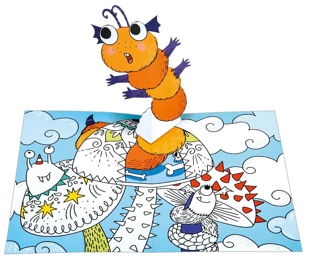Bild: 9783964553324 | Dein Pop-Up-Buch zum Selbermachen - Monster | Elizabeth Golding | Buch