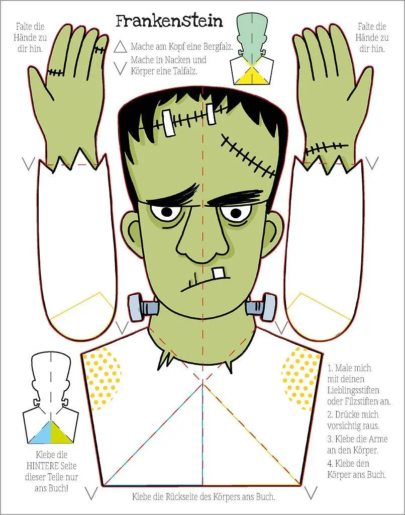 Bild: 9783964553324 | Dein Pop-Up-Buch zum Selbermachen - Monster | Elizabeth Golding | Buch