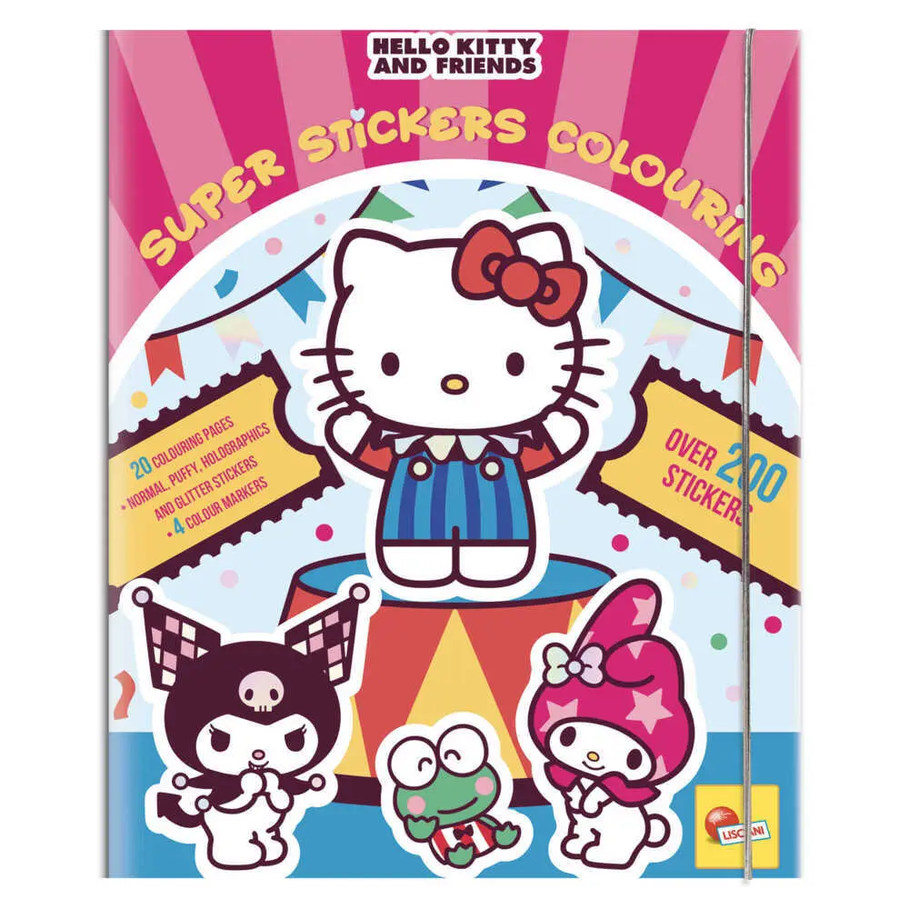 Cover: 9788833513324 | Hello Kitty And Friends Super Sticker &amp; Ausmal-Buch In Display 12