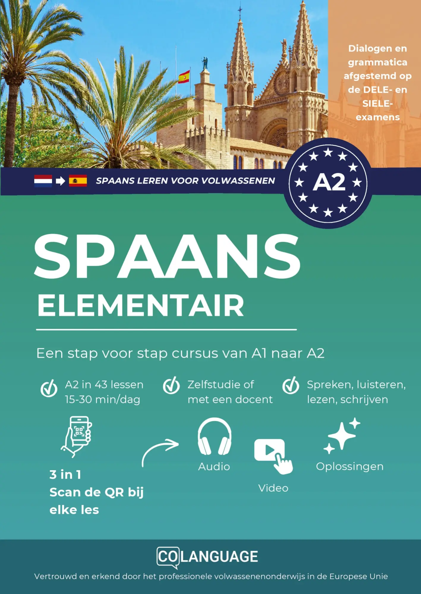 Cover: 9791388253324 | Spaans A2 elementair: Een stap voor stap cursus van A1 naar A2 | Buch