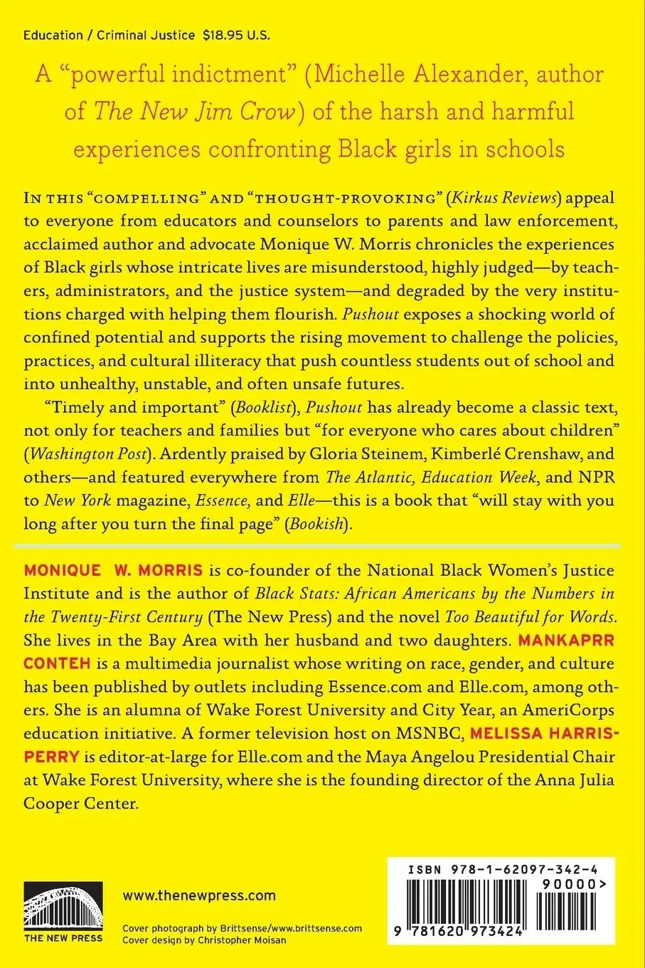 Rückseite: 9781620973424 | Pushout | The Criminalization of Black Girls in Schools | Couvson