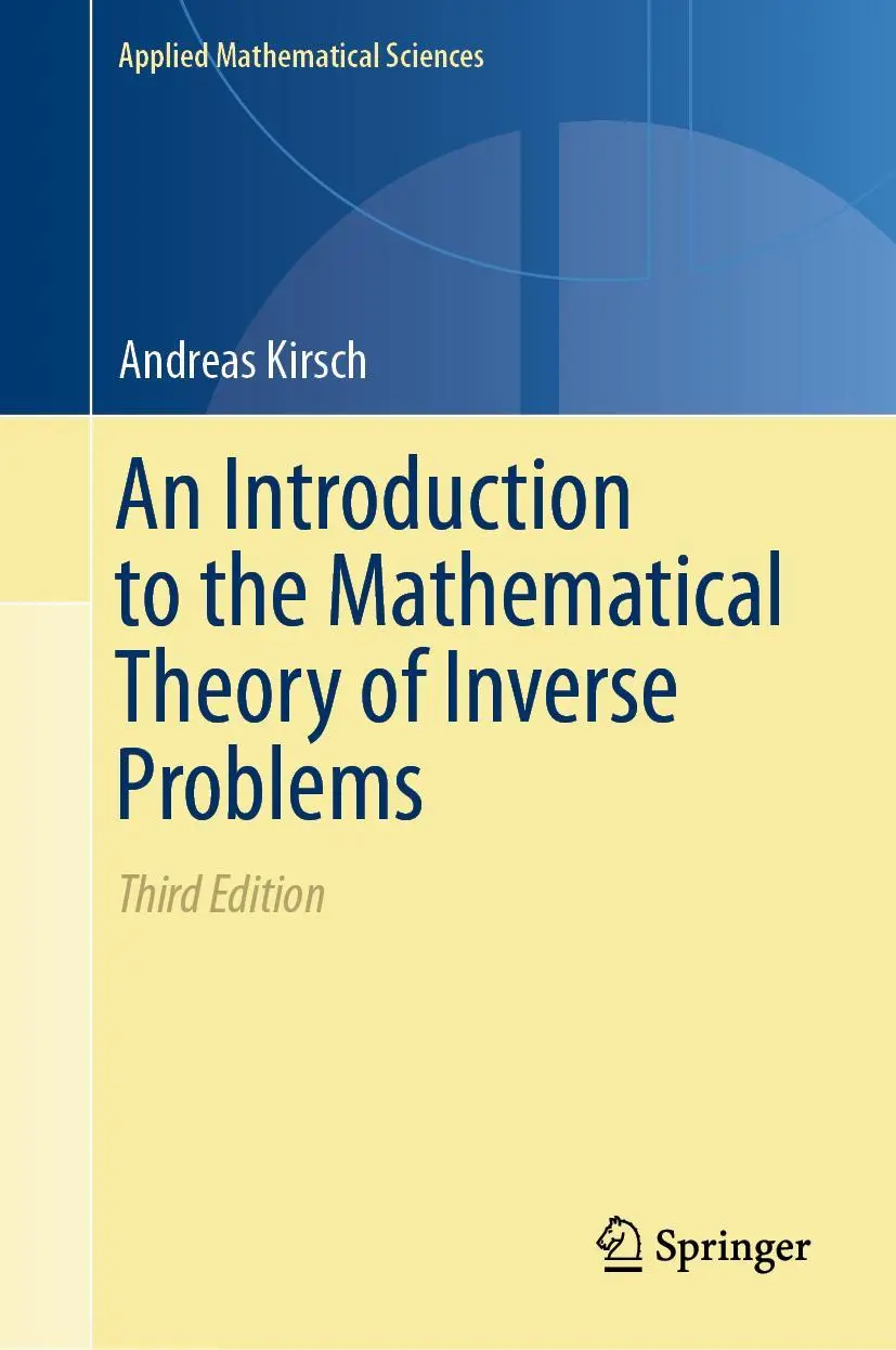 Cover: 9783030633424 | An Introduction to the Mathematical Theory of Inverse Problems | Buch