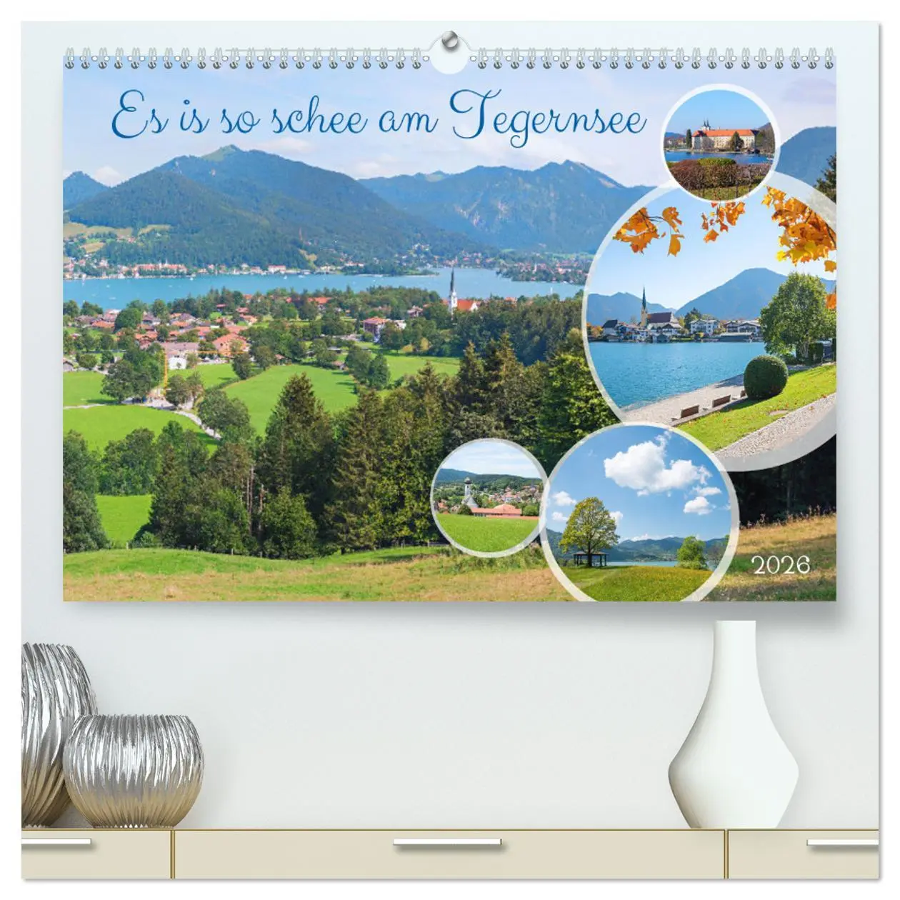 Cover: 9783457283424 | Es is so schee am Tegernsee (hochwertiger Premium Wandkalender 2026...