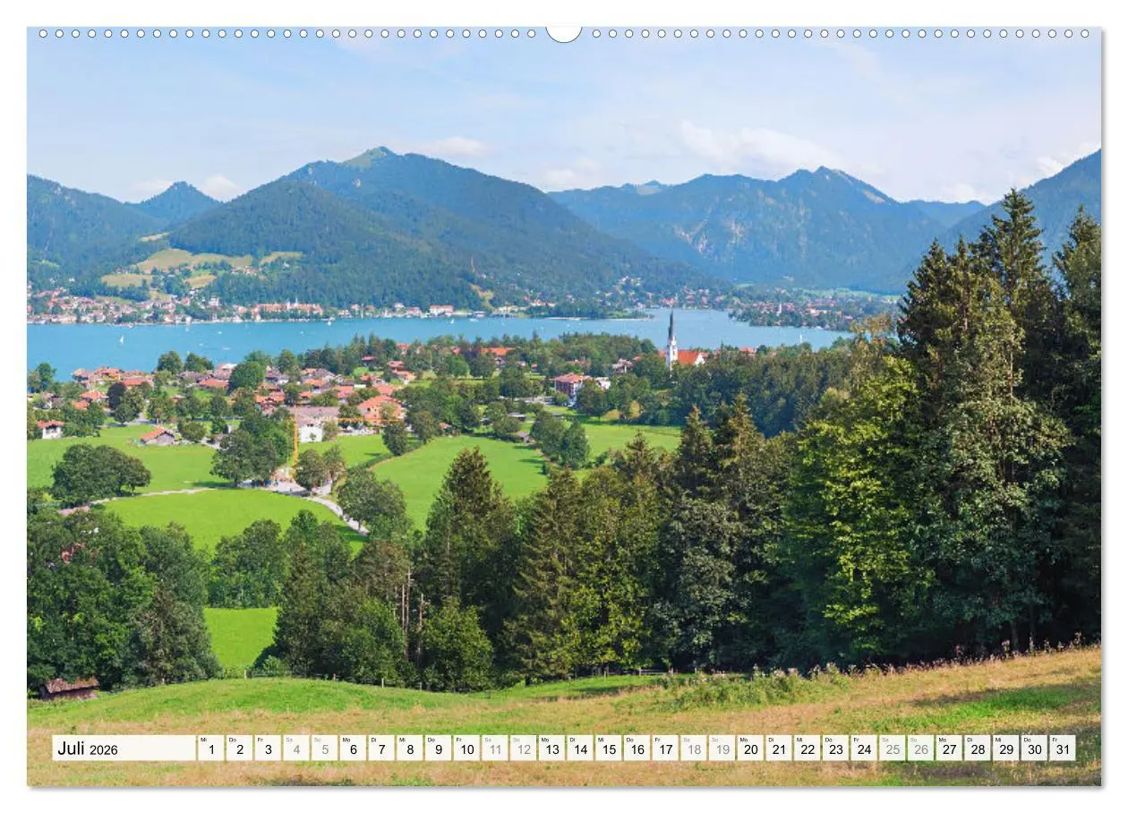 Bild: 9783457283424 | Es is so schee am Tegernsee (hochwertiger Premium Wandkalender 2026...