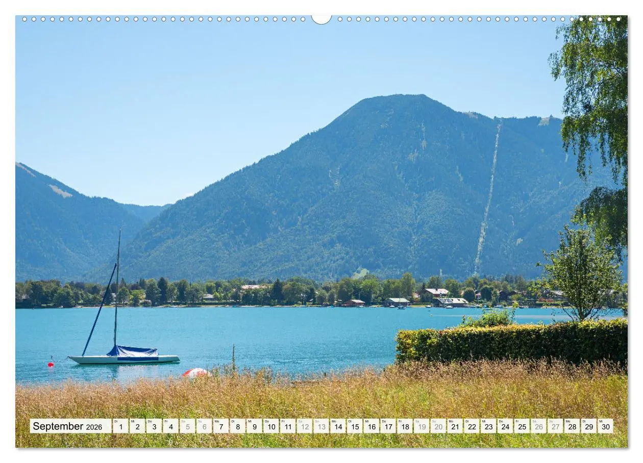 Bild: 9783457283424 | Es is so schee am Tegernsee (hochwertiger Premium Wandkalender 2026...