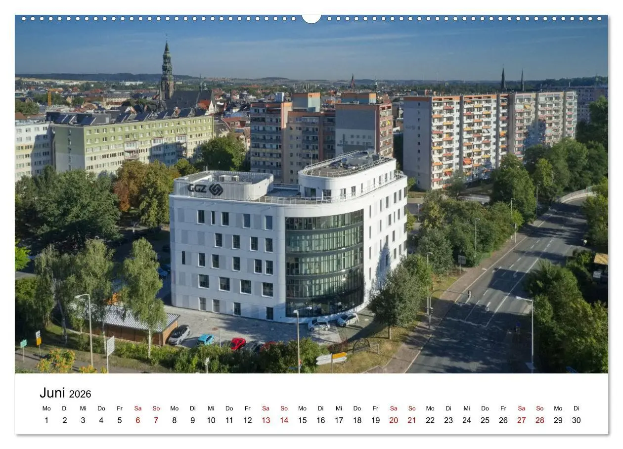 Bild: 9783457423424 | Zwickau - Luftaufnahmen (hochwertiger Premium Wandkalender 2026 DIN...