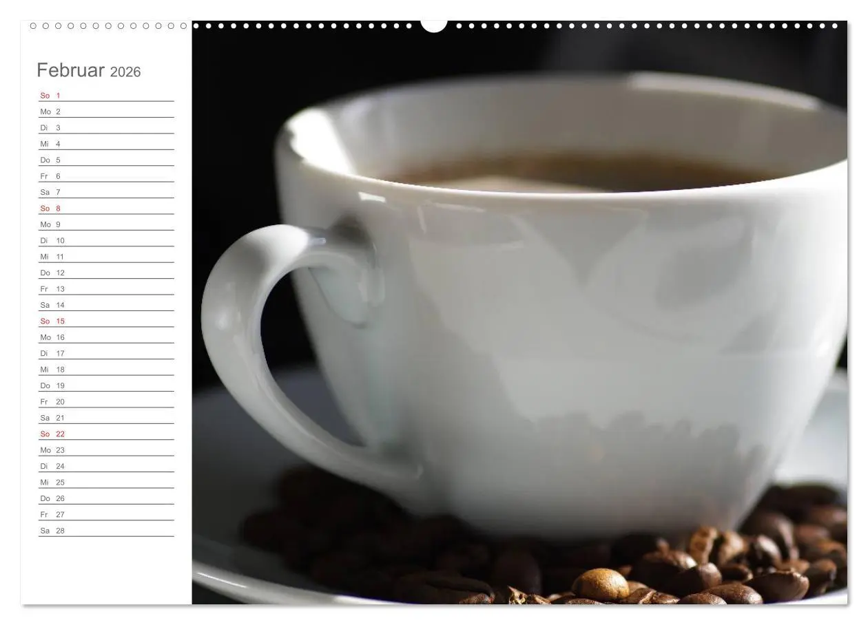 Bild: 9783516203424 | Kaffee-Pause Terminkalender (hochwertiger Premium Wandkalender 2026...