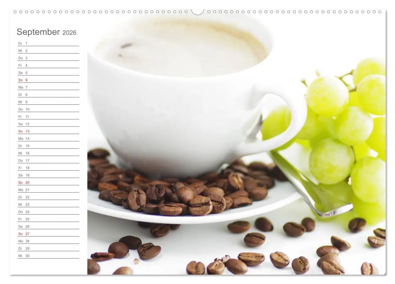 Bild: 9783516203424 | Kaffee-Pause Terminkalender (hochwertiger Premium Wandkalender 2026...