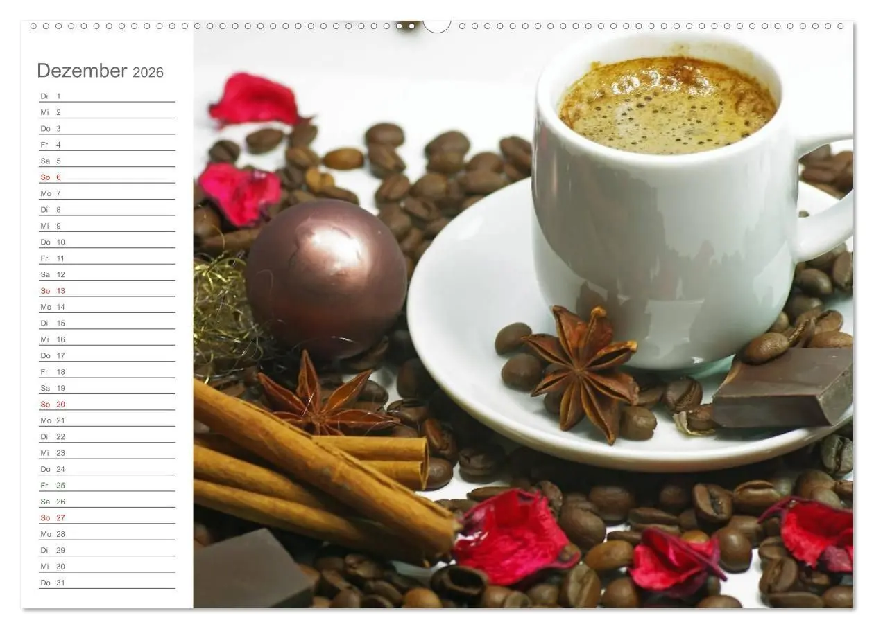 Bild: 9783516203424 | Kaffee-Pause Terminkalender (hochwertiger Premium Wandkalender 2026...
